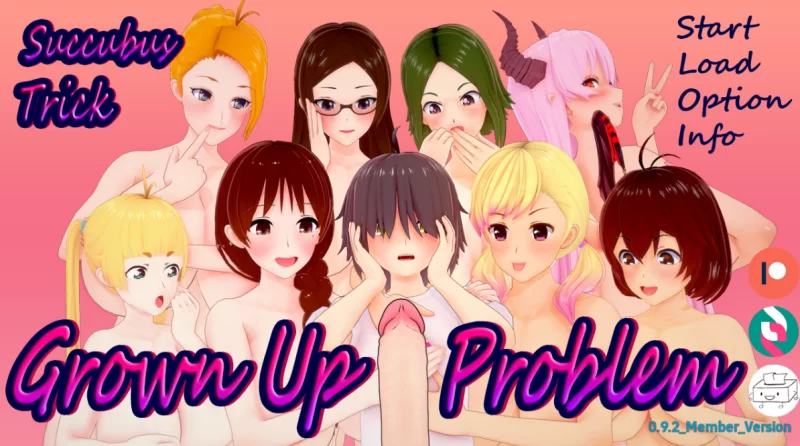 [日系SLG]魅魔把戏/长大问题0.9.2汉化版PC+安卓 [2+3.8g][百度盘]