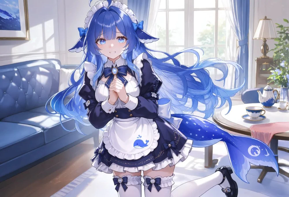 [PC+安卓/SLG/官中]DeepSeek蓝色大肥鱼DeepSeek Big Fat Blue Fish+存档 [1+300M][百度盘]