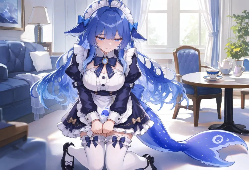 [PC+安卓/SLG/官中]DeepSeek蓝色大肥鱼DeepSeek Big Fat Blue Fish+存档 [1+300M][百度盘]