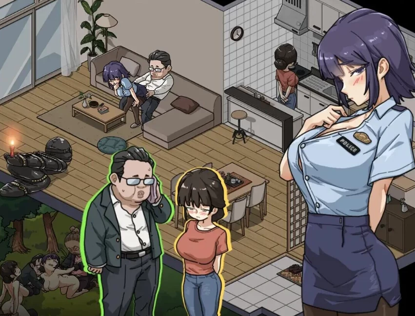 【日系SLG/官中/步兵/PC】极道无赖EX：女警鲇川光 v1.3.1步兵版 [1+1.1g][百度盘]