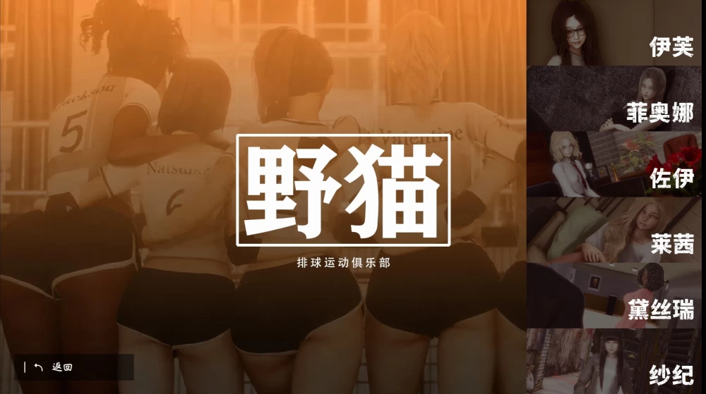 【安卓首发直装/自带全画廊】野猫0.4官中 个人修复官中闪退 [1+3g][百度盘]
