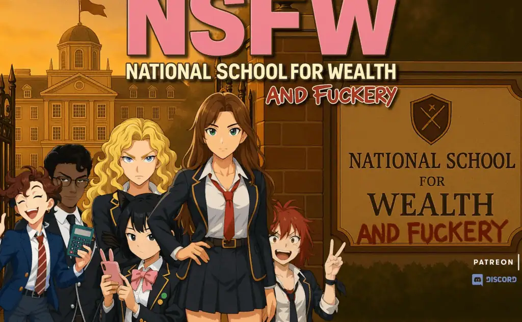 亚SLG【NSFW：财富与性爱学校】v0.4.4.5.1 汉化版 PC+安卓 4.3G [3+4.3G][百度盘]