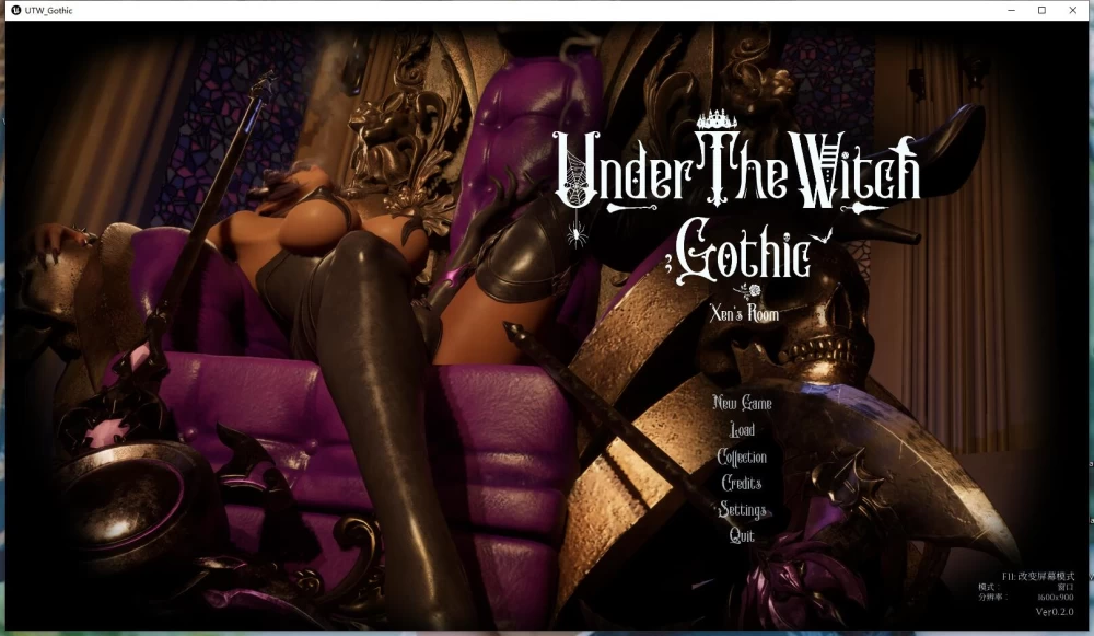 3D  魔女的侵袭：泽恩的房间/ Xen’s Room  v0.2 官方中文版 [1+3.15G][百度盘]