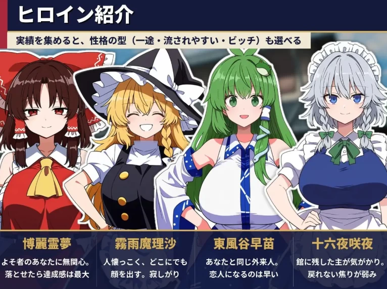 【精品RPG/PC/自翻】不贞幻想乡合租生活寝取与催眠 Ver1.0汉化 [1+1G][百度盘]