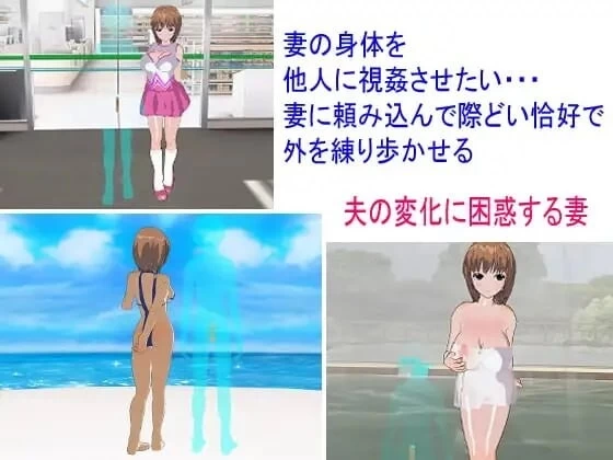 [aop模拟器][日式SLG/NTR寝取] 某对夫妇的被NTR与NTR [1+334MB][百度盘]