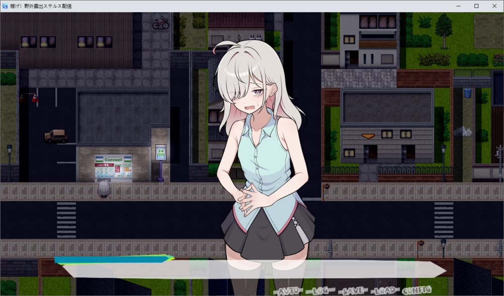 PC[AI汉化版+存档/露出] 赚钱！野外露出潜行直播  v0.3 [2+360M][百度盘]