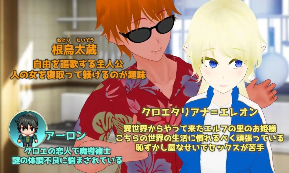 [aop模拟器][日式RPG/NTR调教] Unchaste 深闺精灵公主的NTR调教计划 [1+1.33g][百度盘]
