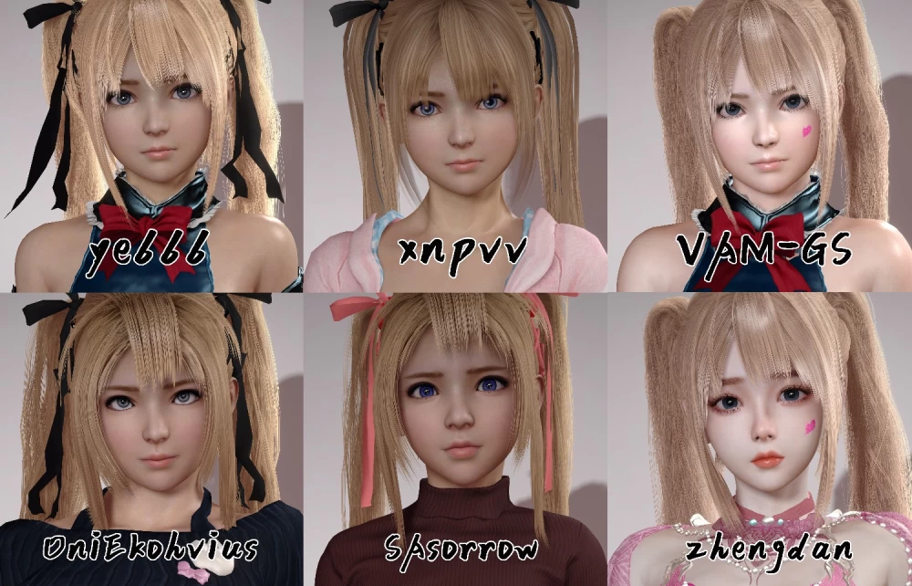 【VAM】 ye666佬的玛丽罗斯人物卡 角色卡 marie rose [3+122M][百度盘]