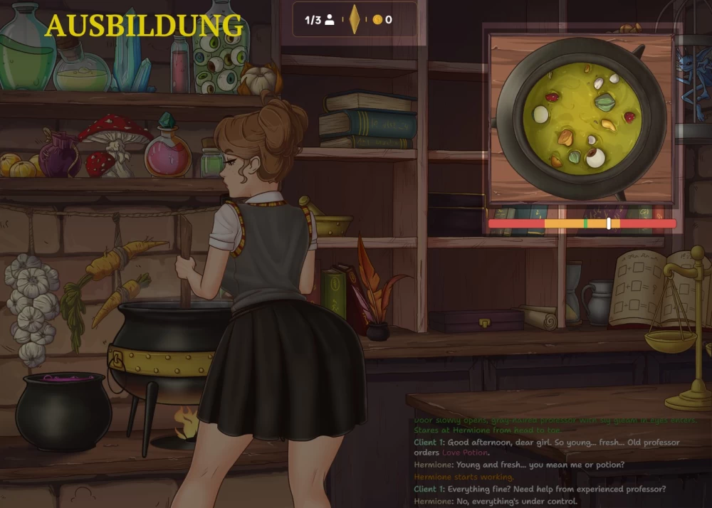 [更新/PC/安卓/欧美/RPG/AI汉化]赫敏的商店[v0.4.1] AI汉化版 [2+1G][百度盘]