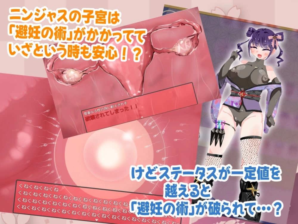 [aop模拟器][日式RPG/巨乳西瓜肚] 忍者绝对不会怀上敌军的孩子！ v1.04 [1+891MB][百度盘]