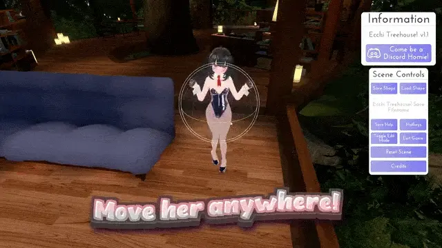 PC[生肉/步兵/3D/动态] 工口树屋！v1.1 Ecchi Treehouse! [2+440M][百度盘]