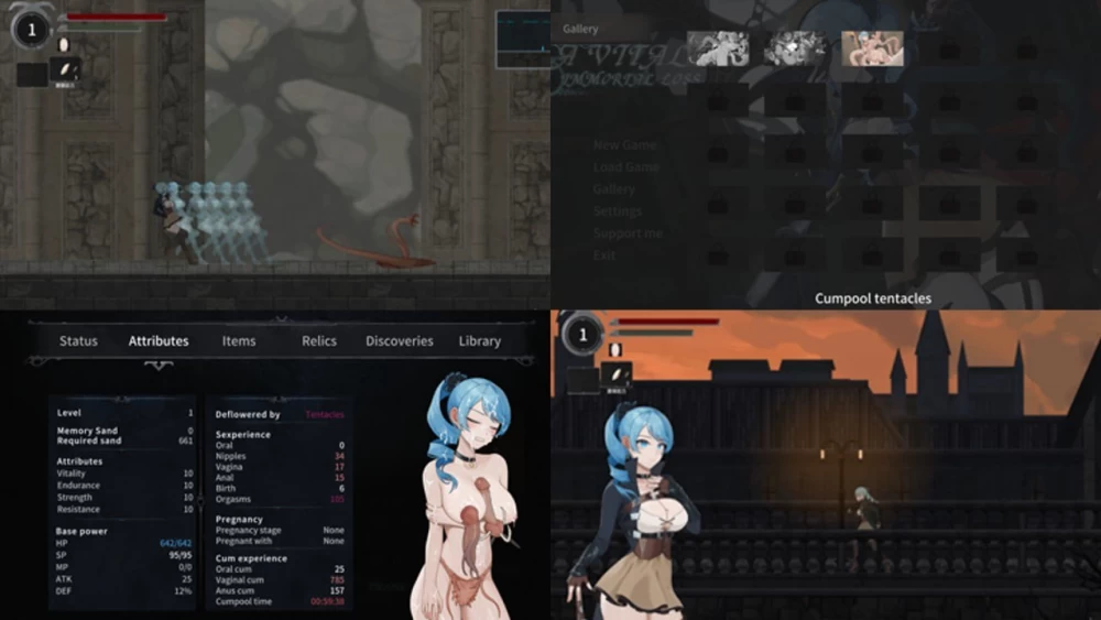 【更新ACT官中PC动态无码v0.60.0】La Vitalis  永恆的欠損 [1+1G][百度盘]