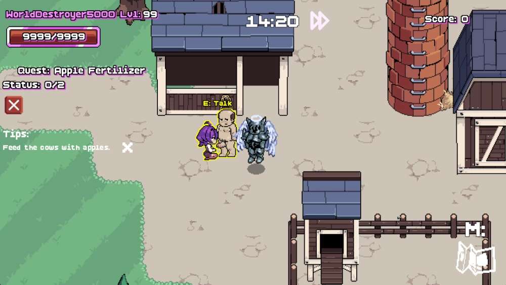【pc】只是一个NPC v0.08 生肉步兵 [1+0.1g][百度盘]