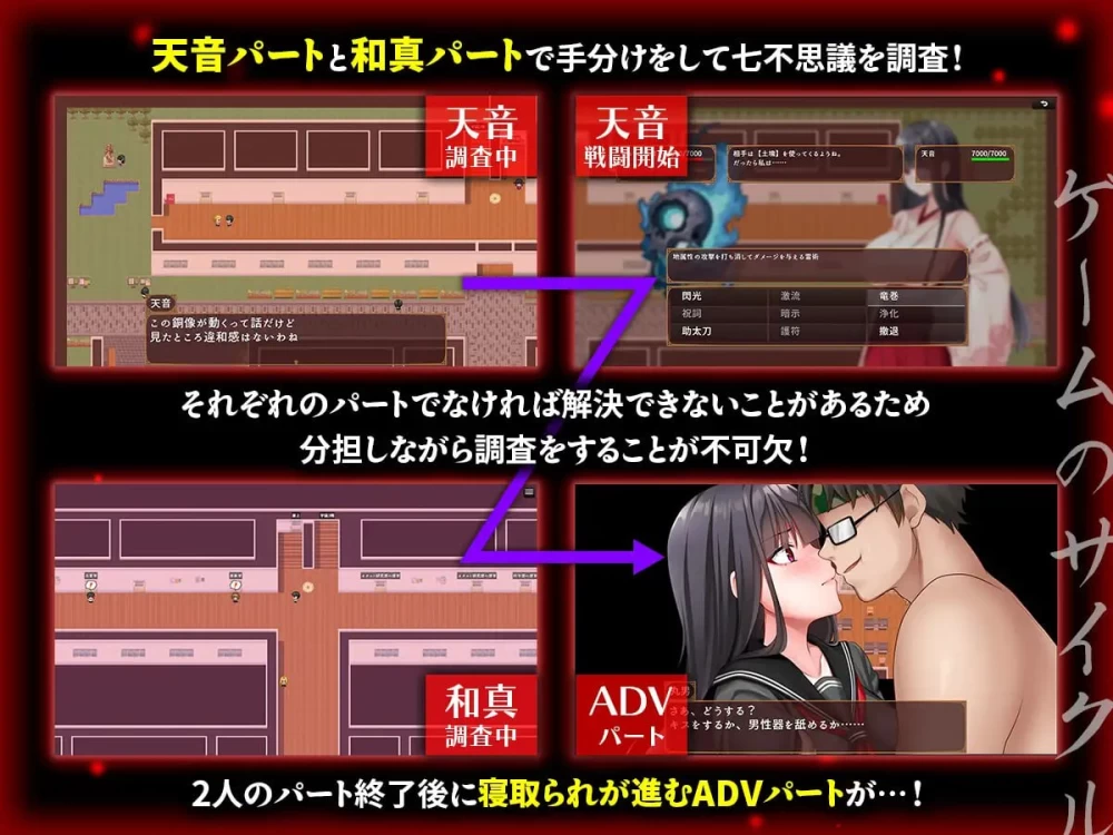【新作RPGAI汉化PC】被NTR的灵感少女依然纯洁吗被诅咒学园… [1+754m][百度盘]