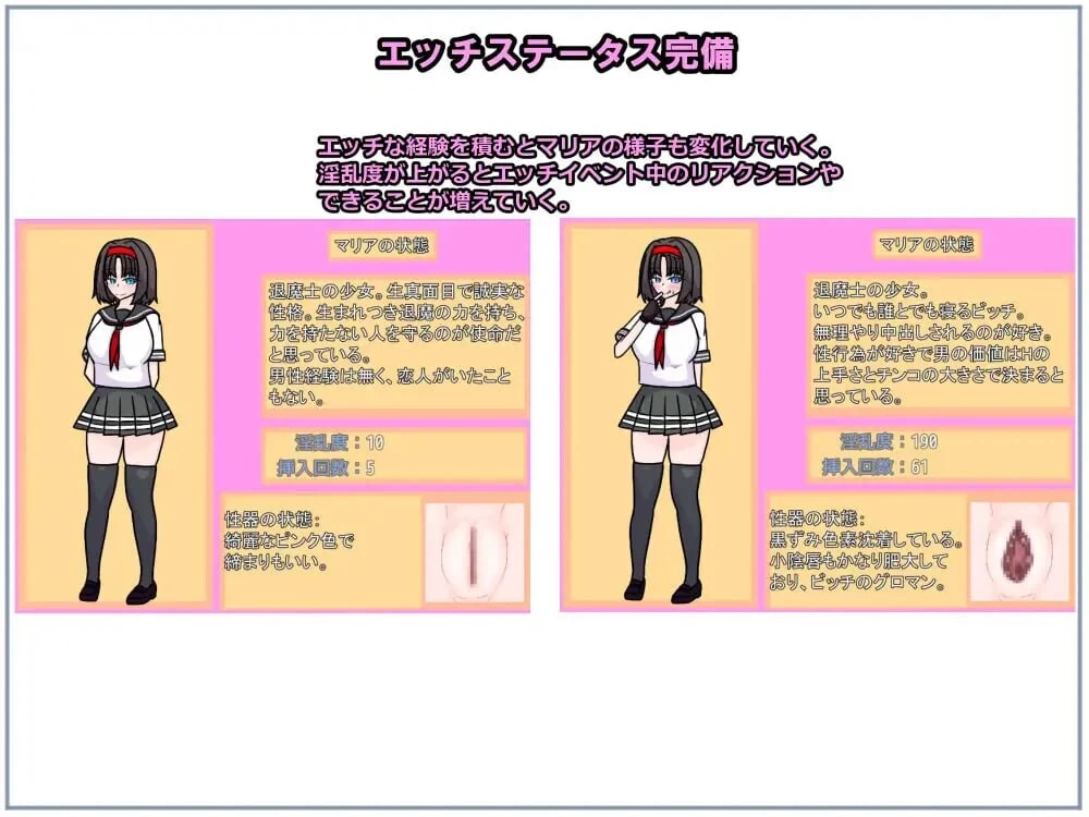 【PC/2D/堕落】退魔士玛丽亚与湖畔小镇 [1+1020m][百度盘]