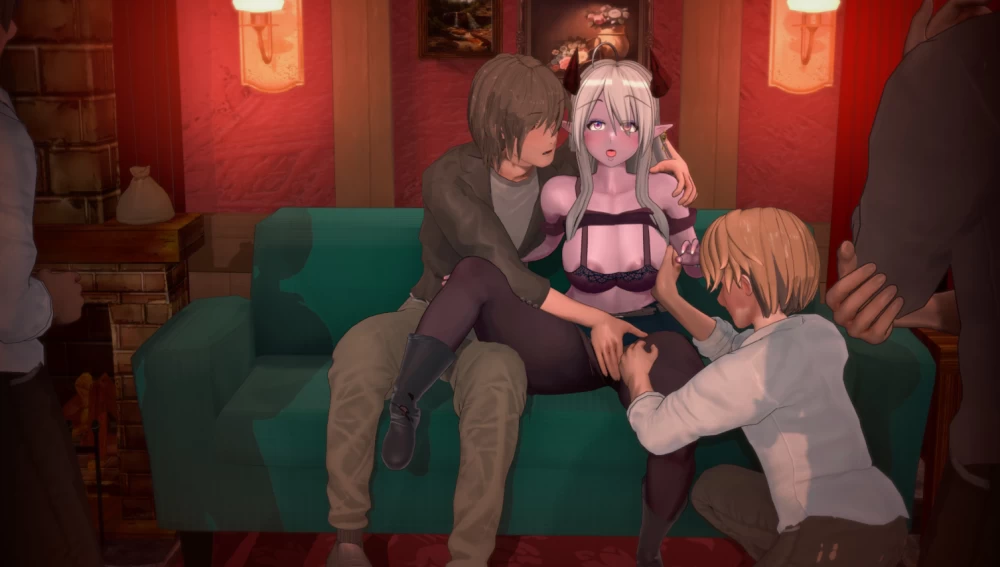 PC[AI汉化/步兵/NTR] 我爱上了恶魔女王 但现在我必须分享v0.3.5a [2+960M][百度盘]