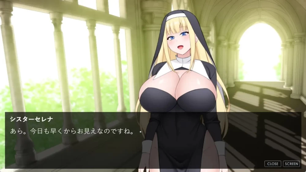 [SLG/动态/PC] 与巨乳修女的秘密约会 AI汉化 [2+334M][百度盘]