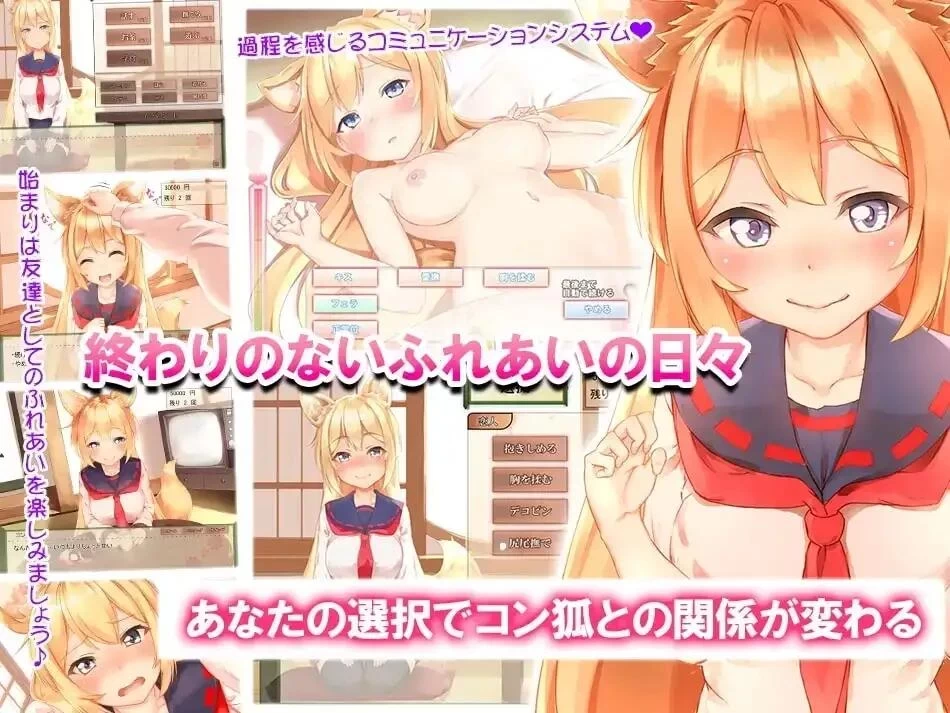 PC/SLG/动态/步兵/官中 我与空狐的日常 コン狐との日常 STEAM… [1+3g][百度盘]