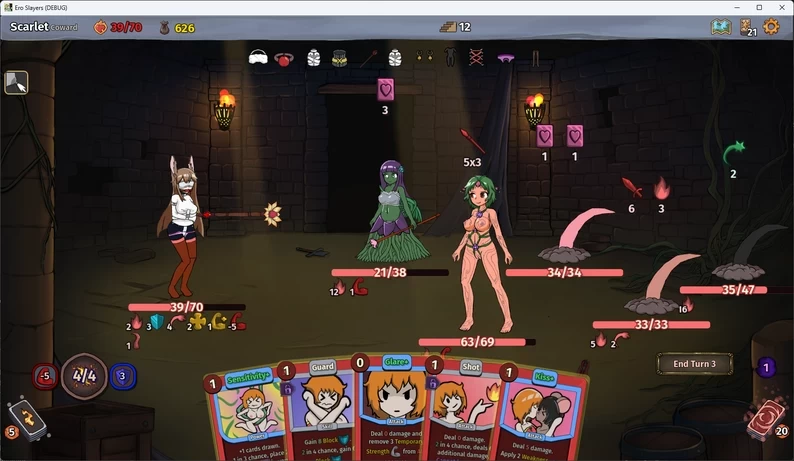 [更新PC安卓SLG官中] 性戮尖塔 Ero Slayers v0.6 [400m] [1+400m][百度盘]