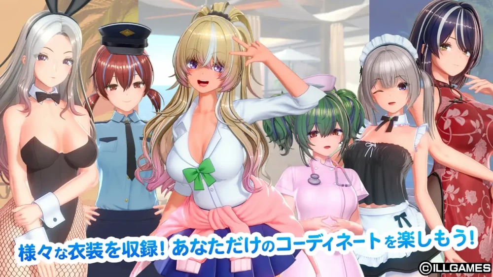 甘夏恋爱1.03AI汉化版【PC+ILLGAMES新作/捏脸变装】Amanatsu Location [8+22.1G][多种下载方式]