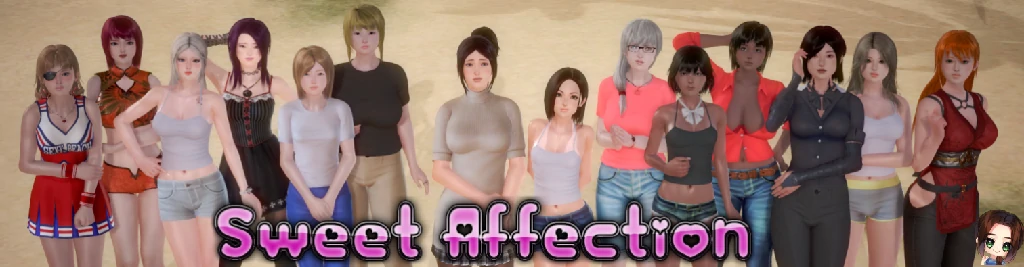 [PC/亚洲SLG/3D]甜蜜的情感 Sweet Affection v0.12.7AI汉化版 [1+14.0G][百度盘]