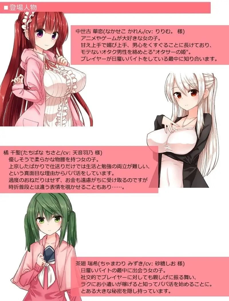 【pc】全员女主角都瞄准了你的钱包！AI汉化版+存档 [1+0.8g][百度盘]