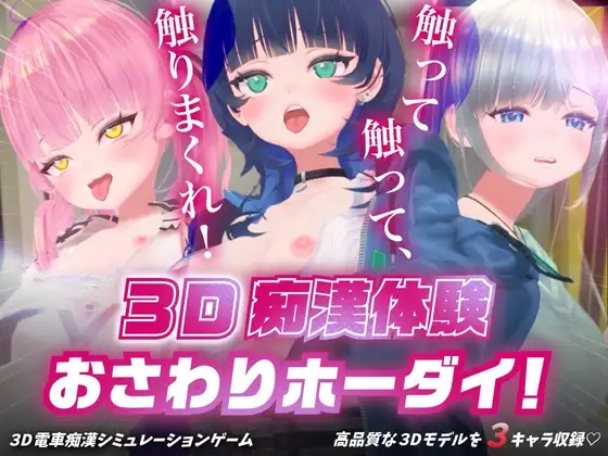 [3D/PC] 3D痴汉体验 随心触摸 内嵌AI汉化+去码+存档 [3+解压后1.36G][百度盘]