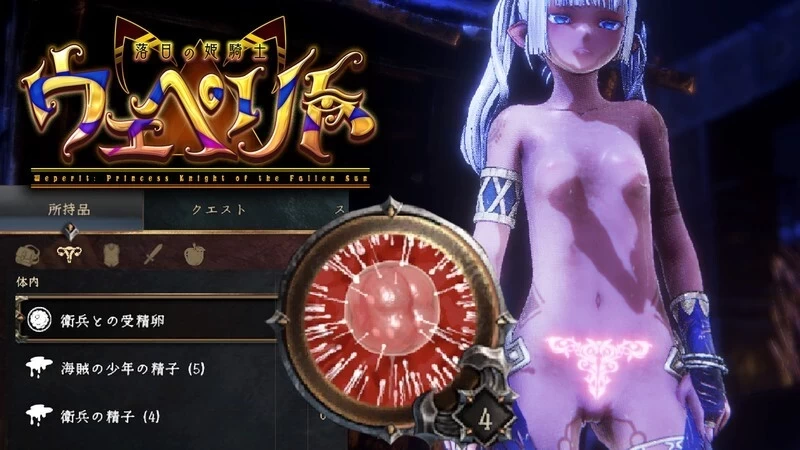 PC【3D官中动态】 落日的姬骑士韦佩里特 落日の姫骑士 体験版 [1+3G][百度盘]