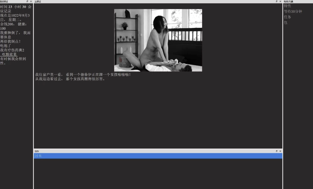 齐雷尔[1.4.6]AI精翻汉化版【PC+欧美真人SLG/QSP精品沙盒】 [1+3.77GB][百度盘]