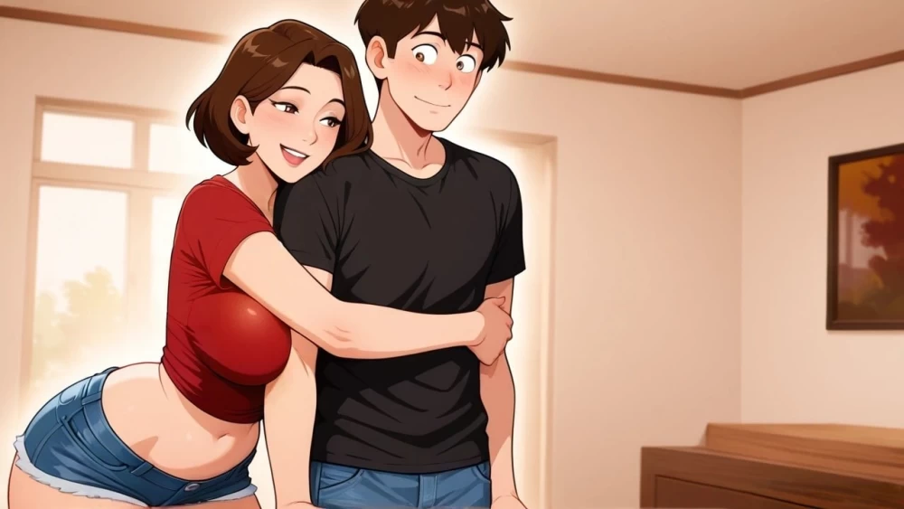 PC+安卓/SLG/动态  同一屋檐下/Under the Same Roof v0.3 AI汉化步兵版 [2+1.03G][百度盘]